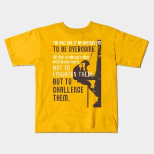 The obstacle Kids T-Shirt